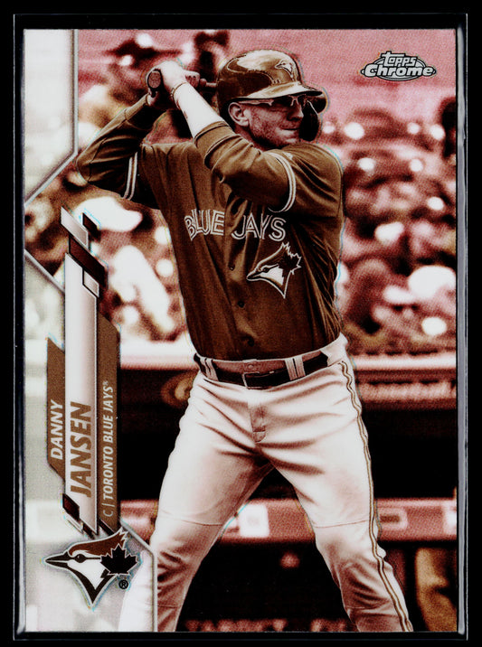 2020 Topps Chrome Danny Jansen Sepia Refractor #51