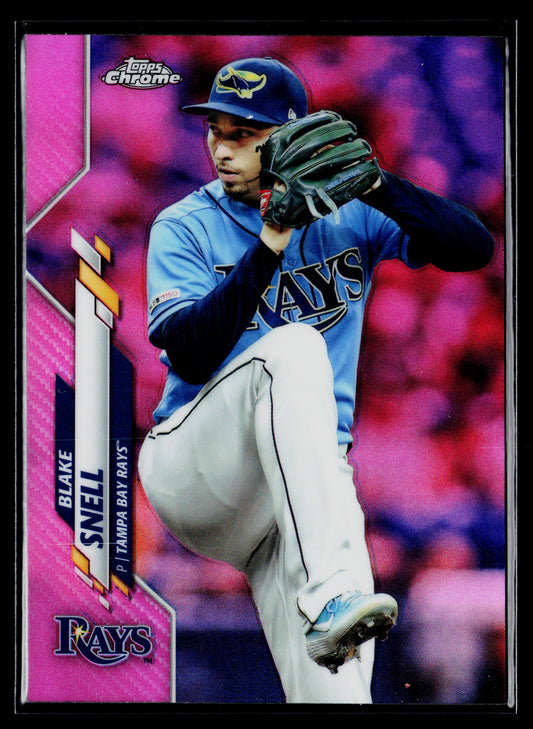 2020 Topps Chrome Blake Snell Pink Refractor #68