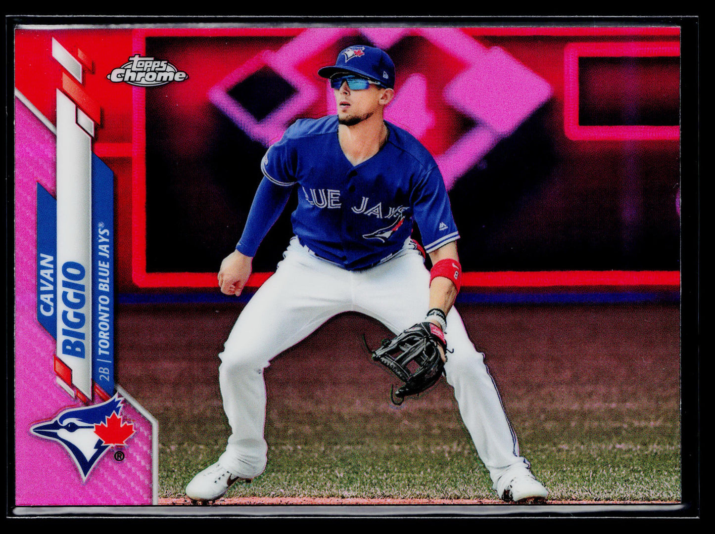 2020 Topps Chrome Cavan Biggio Pink Refractor #22