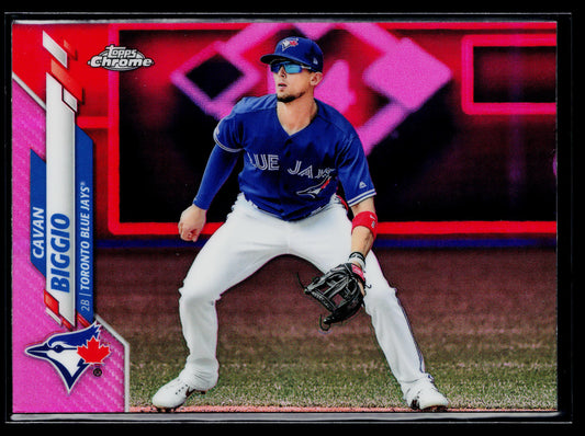 2020 Topps Chrome Cavan Biggio Pink Refractor #22