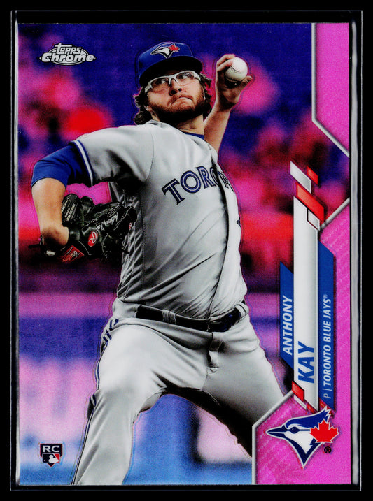 2020 Topps Chrome Anthony Kay Rookie Pink Refractor #120