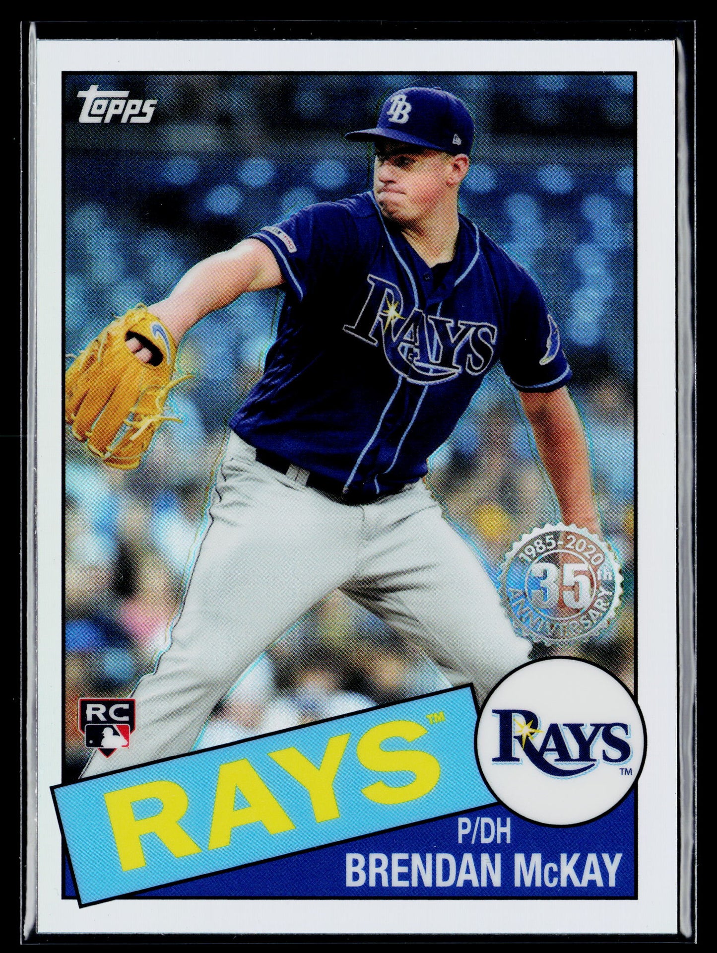 2020 Topps Chrome Brendan McKay 1985 Topps Baseball #85TC-13