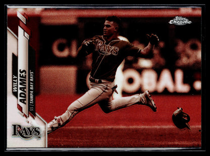 2020 Topps Chrome Willy Adames Sepia Refractor #179