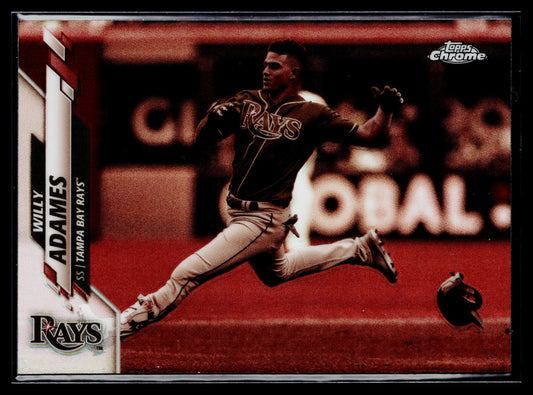 2020 Topps Chrome Willy Adames Sepia Refractor #179