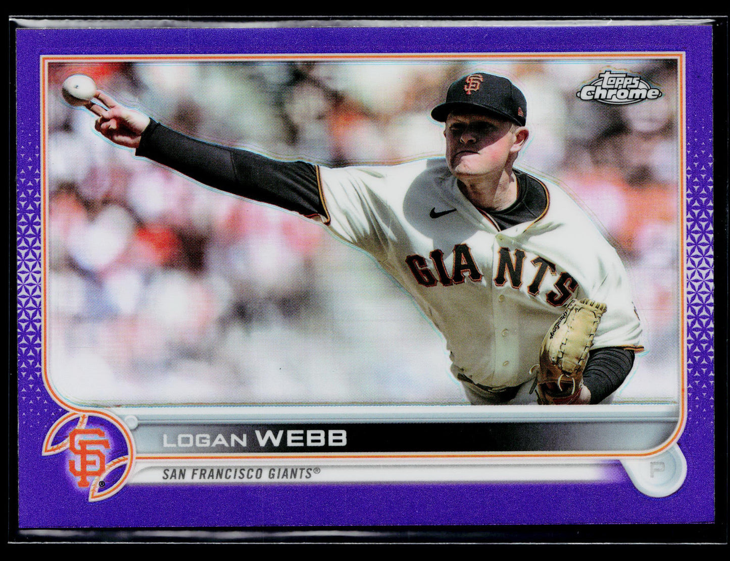 2022 Topps Update Logan Webb Purple #US9