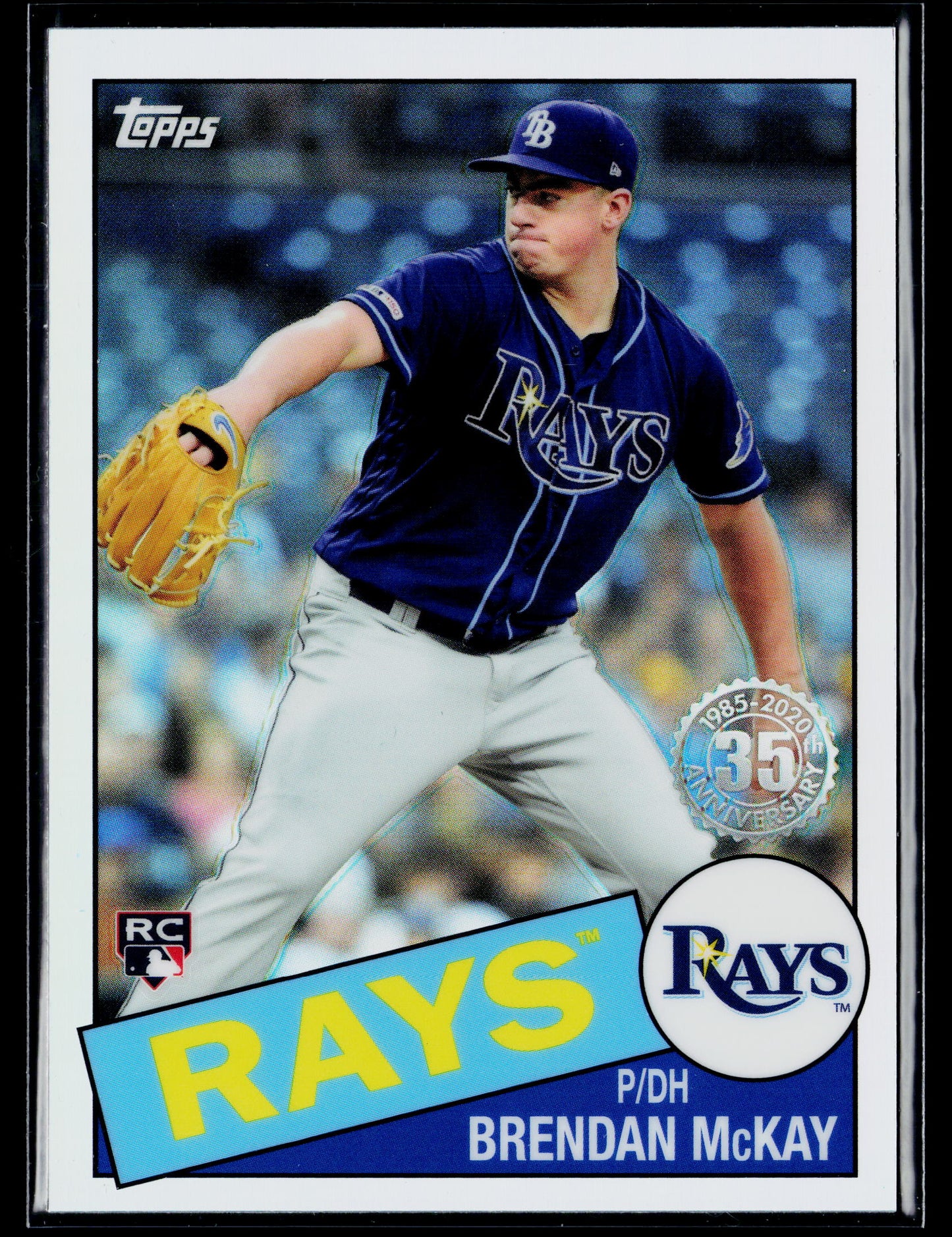 2020 Topps Chrome Brendan McKay 1985 Topps Baseball #85TC-13