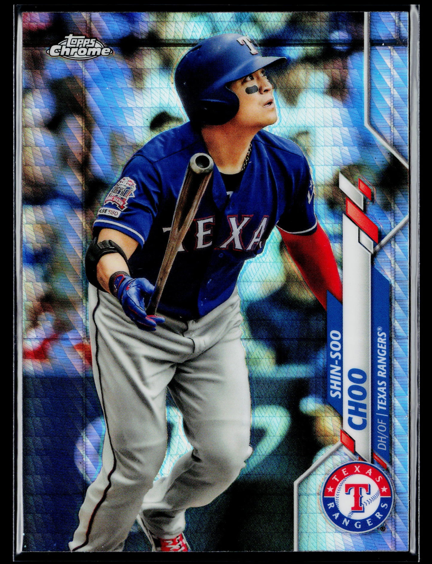 2020 Topps Chrome Shin-Soo Choo Prism Refractor #177