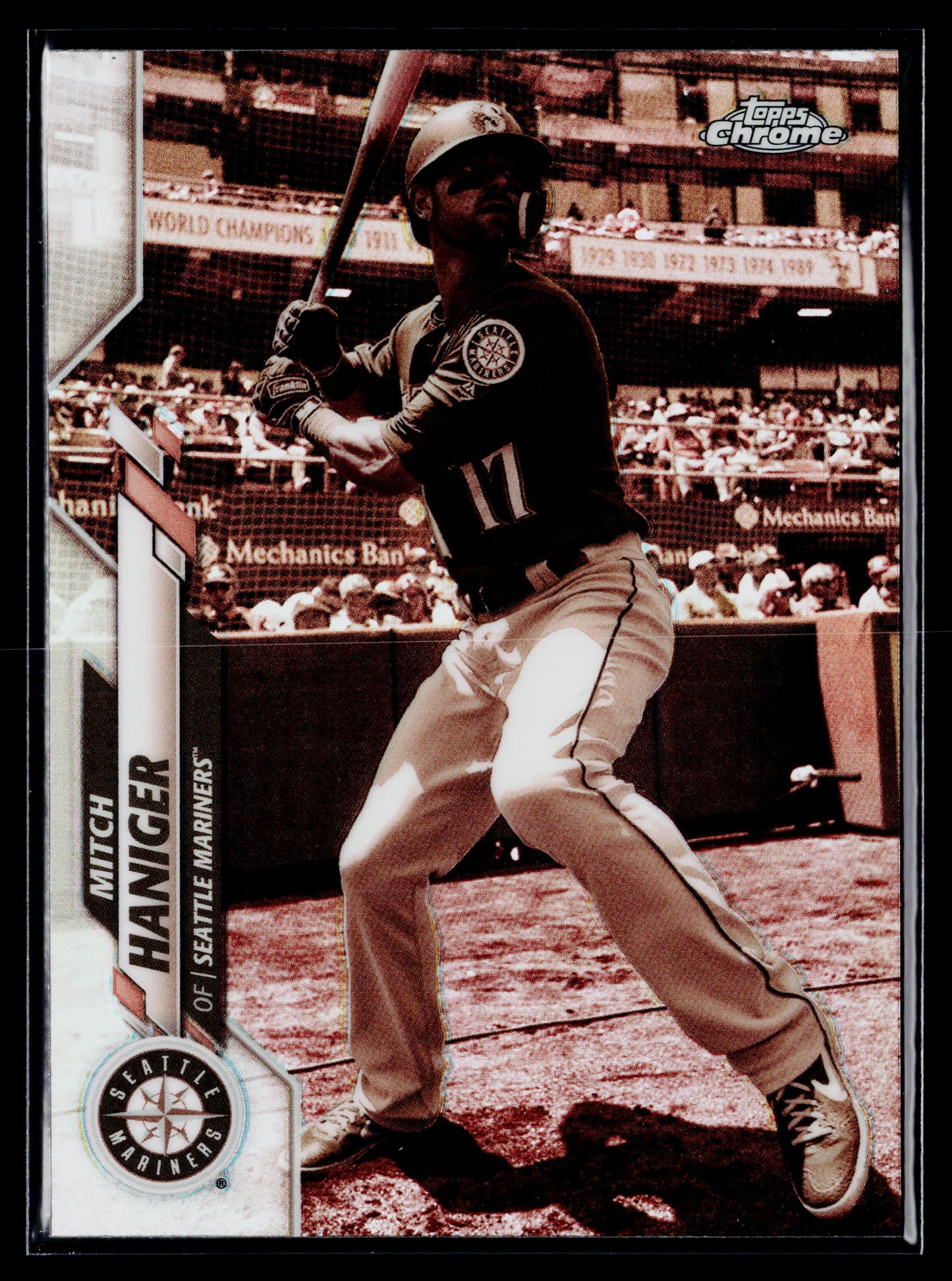 2020 Topps Chrome Mitch Haniger Sepia Refractor #37