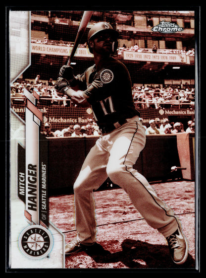 2020 Topps Chrome Mitch Haniger Sepia Refractor #37