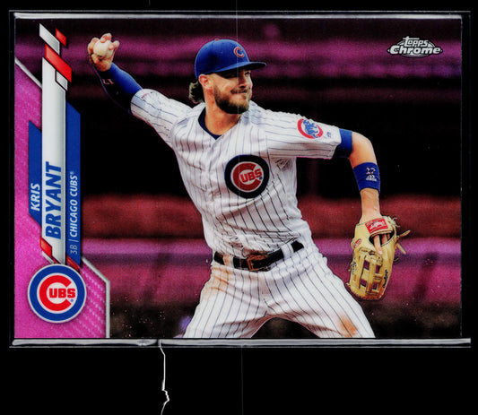 2020 Topps Chrome Kris Bryant Pink Refractor #53