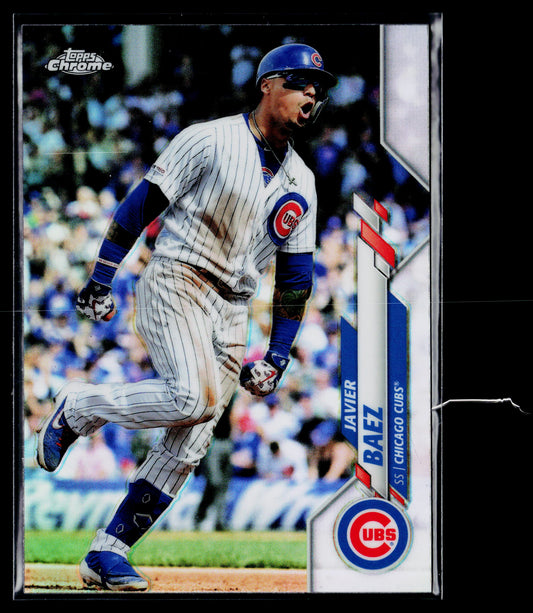 2020 Topps Chrome Javier Baez Refractor #198