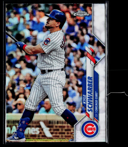 2020 Topps Chrome Kyle Schwarber Refractor #85