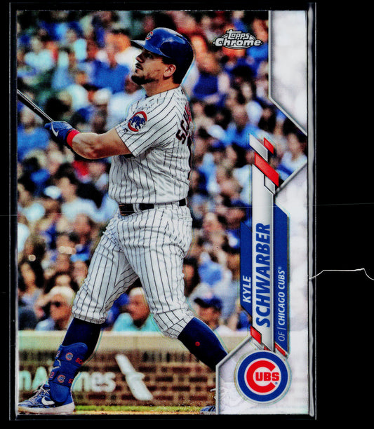 2020 Topps Chrome Kyle Schwarber Refractor #85