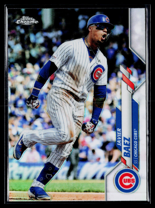 2020 Topps Chrome Javier Baez Refractor #198