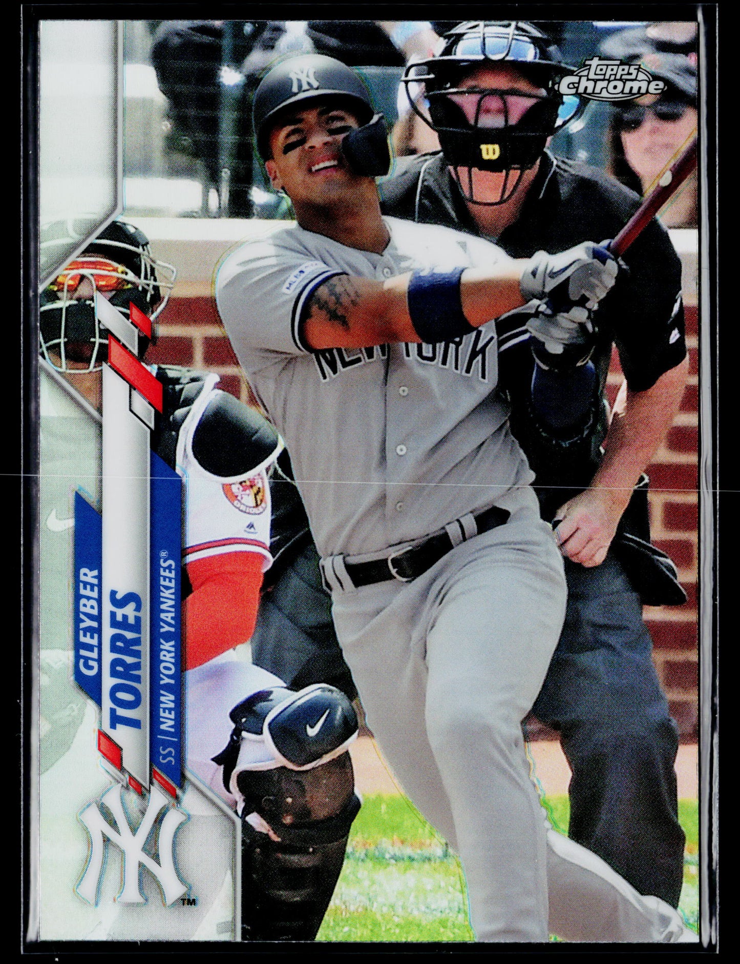 2020 Topps Chrome Gleyber Torres Refractor #45