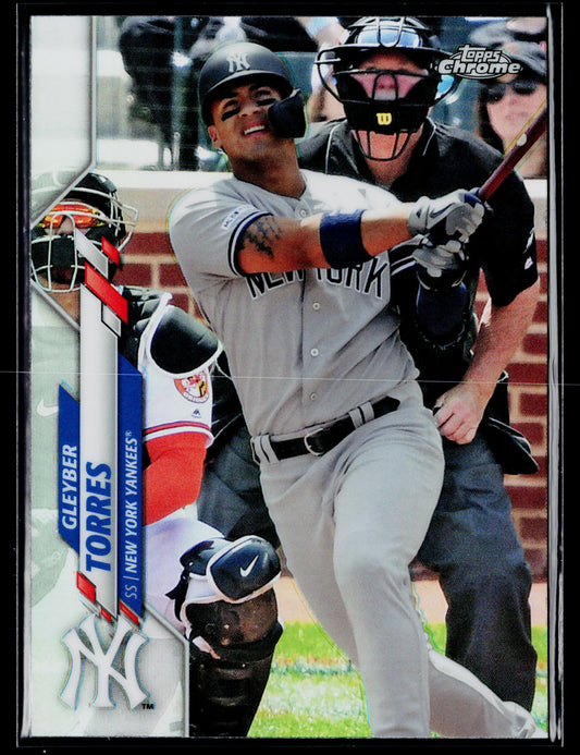 2020 Topps Chrome Gleyber Torres Refractor #45