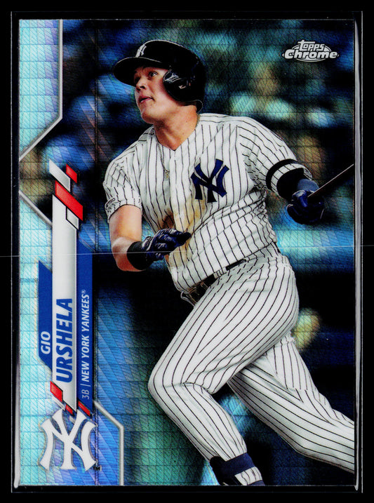 2020 Topps Chrome Gio Urshela Refractor #34