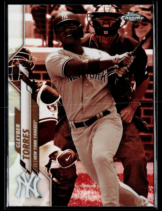 2020 Topps Chrome Gleyber Torres Sepia Refractor #45