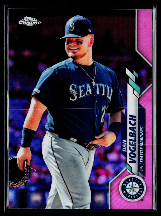 2020 Topps Chrome Dan Vogelbach Pink Refractor #30