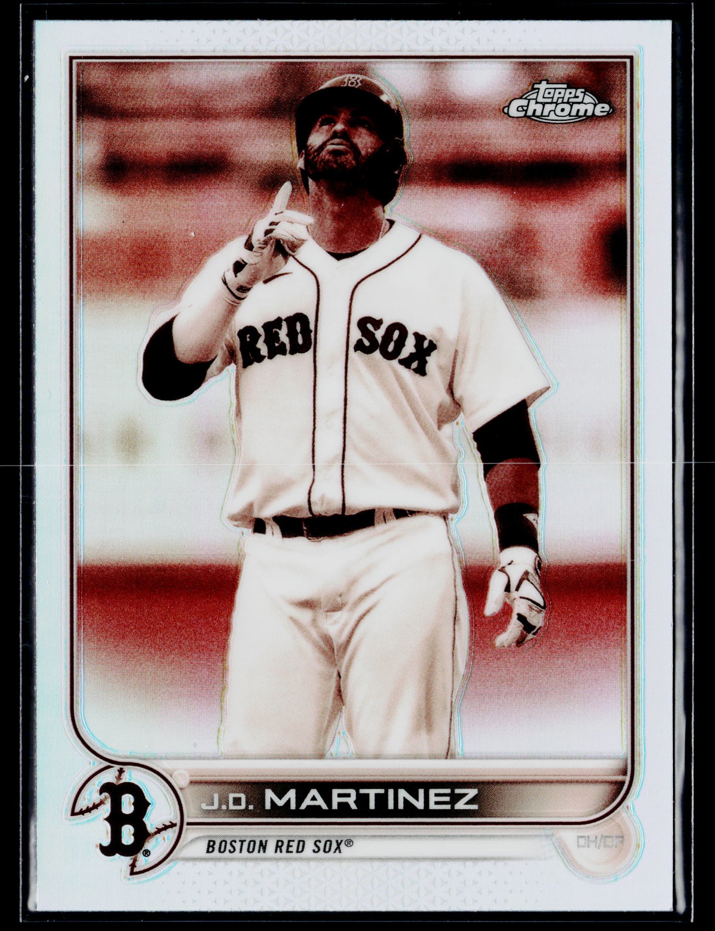 2022 Topps Chrome J.D. Martinez Sepia #67