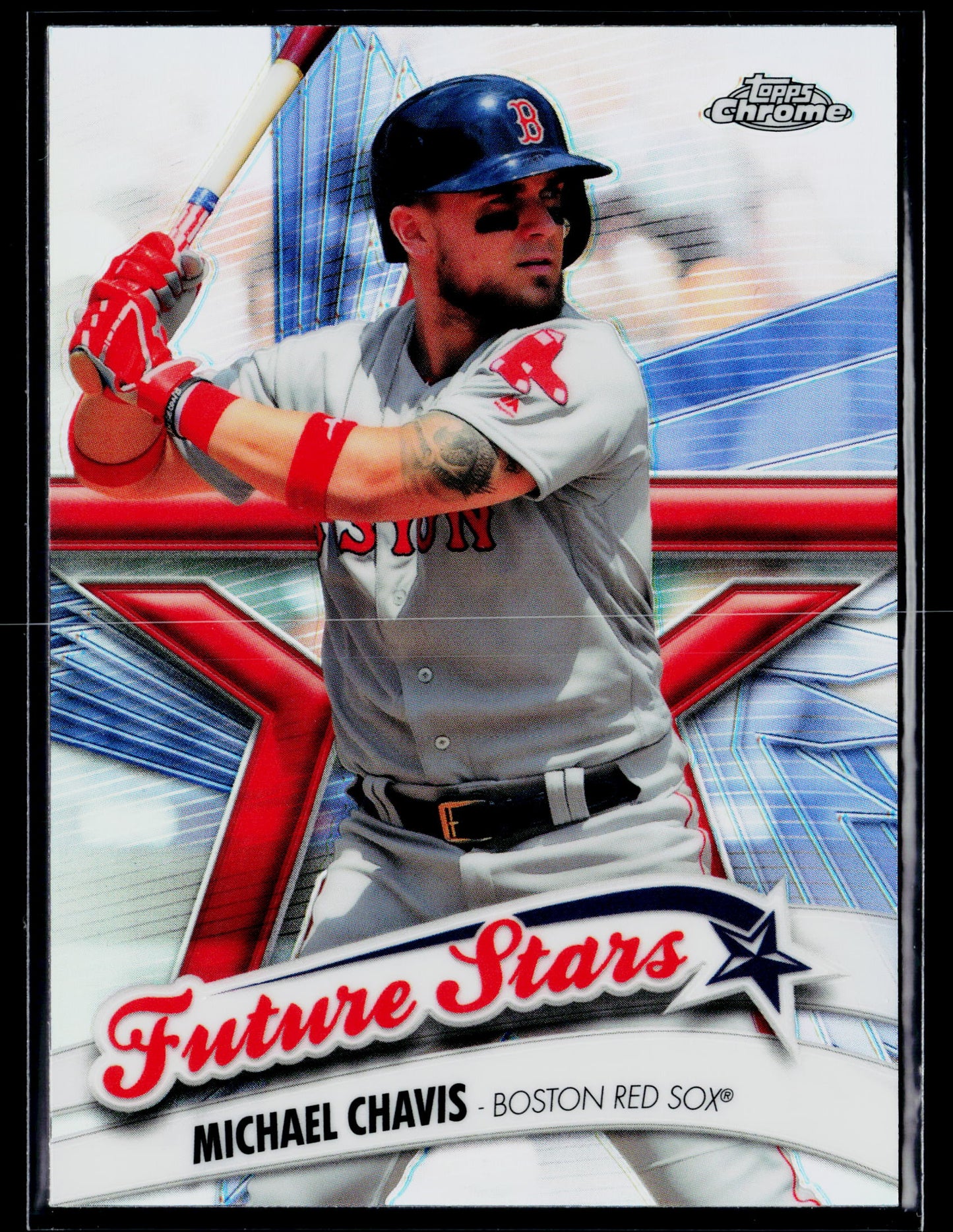 2020 Topps Chrome Michael Chavis Future Stars #FS-4