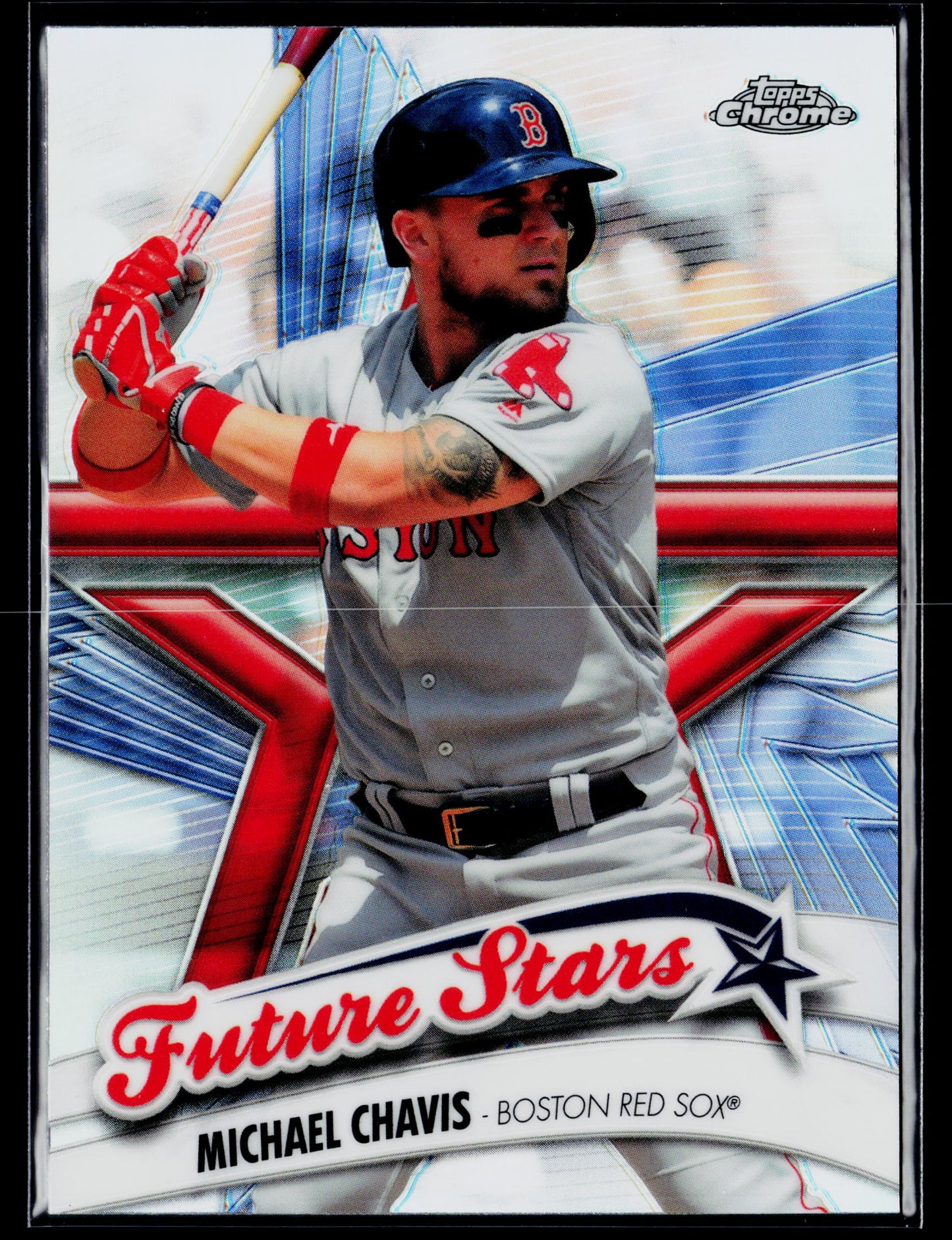 2020 Topps Chrome Michael Chavis Future Stars #FS-4