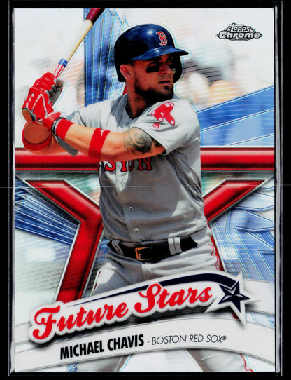 2020 Topps Chrome Michael Chavis Future Stars #FS-4