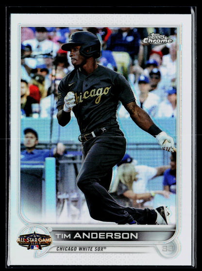 2022 Topps Chrome Update Tim Anderson 2022 All-Star Game Chrome #ASGC-15