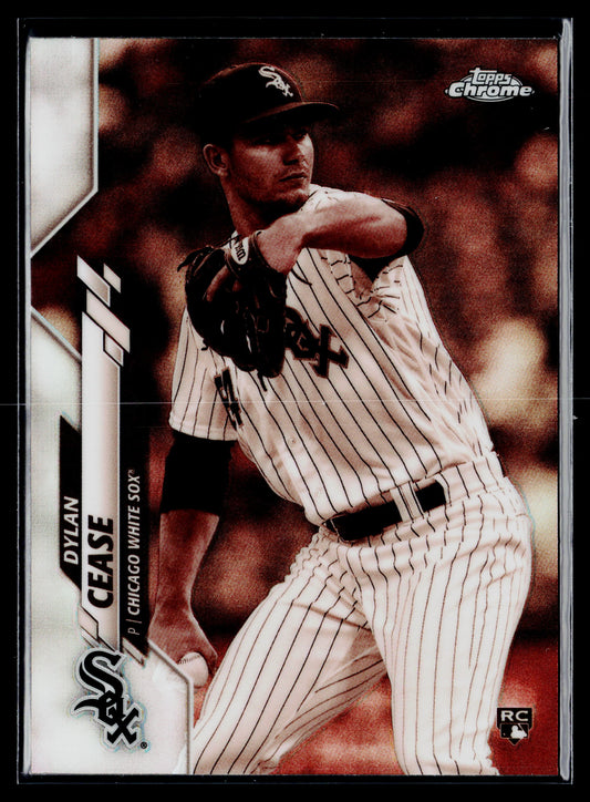 2020 Topps Chrome Dylan Cease Rookie Sepia Refractor #43