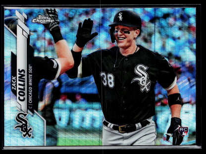 2020 Topps Chrome Zack Collins Rookie Prism Refractor #87