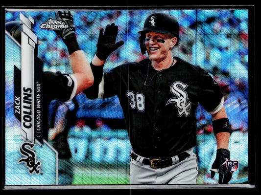 2020 Topps Chrome Zack Collins Rookie Prism Refractor #87