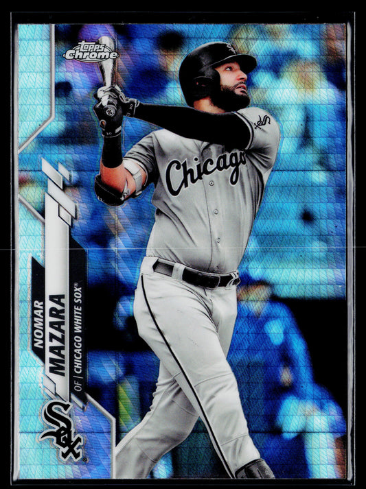 2020 Topps Chrome Nomar Mazara Prism Refractor #109
