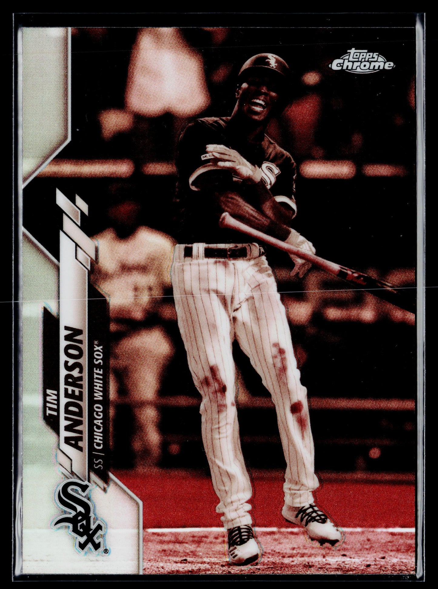 2020 Topps Chrome Tim Anderson Sepia Refractor #90