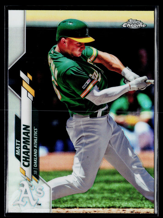 2020 Topps Chrome Matt Chapman Refractor #193