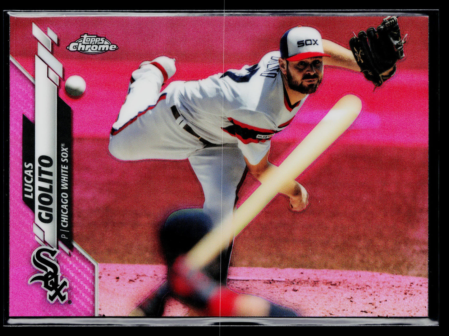 2020 Topps Chrome Lucas Giolito Pink Refractor #46