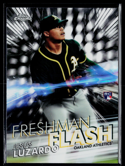 2020 Topps Chrome Jesus Luzardo Freshman Flash #FF-8