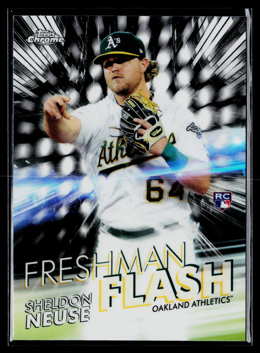 2020 Topps Chrome Sheldon Neuse Freshman Flash #FF-7