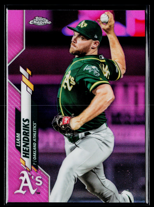 2020 Topps Chrome Liam Hendriks Pink Refractor #2