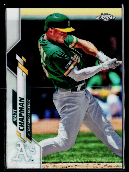 2020 Topps Chrome Matt Chapman Refractor #193
