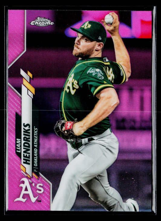 2020 Topps Chrome Liam Hendriks Pink Refractor #2