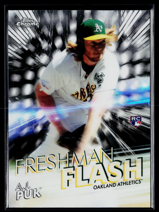 2020 Topps Chrome A.J. Puk Freshman Flash #FF-9