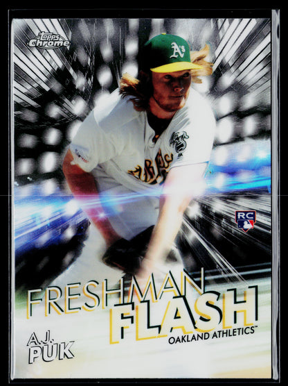2020 Topps Chrome A.J. Puk Freshman Flash #FF-9