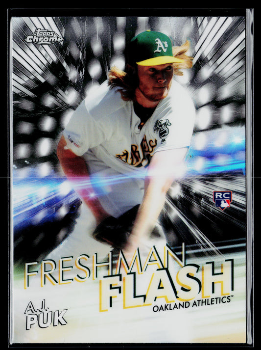 2020 Topps Chrome A.J. Puk Freshman Flash #FF-9