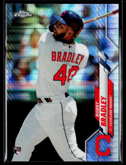 2020 Topps Chrome Bobby Bradley Rookie Prism Refractor #3