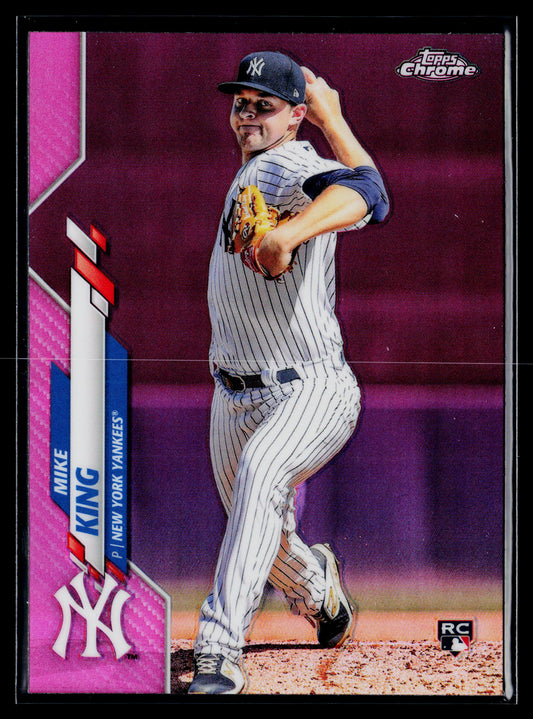 2020 Topps Chrome Update Mike King Rookie Pink #U-33