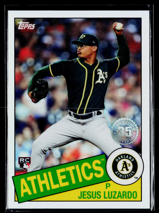 2020 Topps Chrome Jesus Luzardo 1985 Topps Baseball #85TC-10