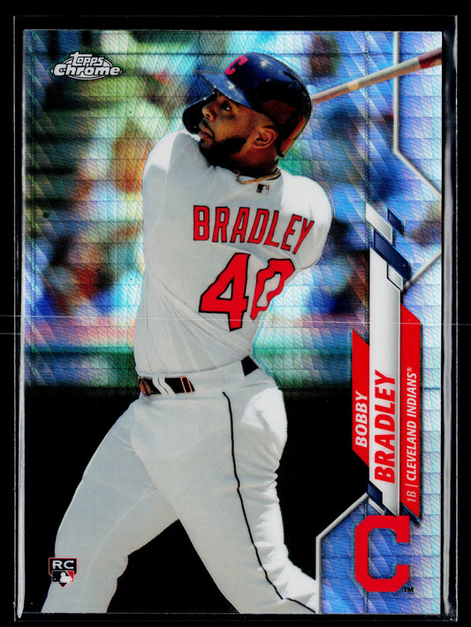 2020 Topps Chrome Bobby Bradley Rookie Prism Refractor #3