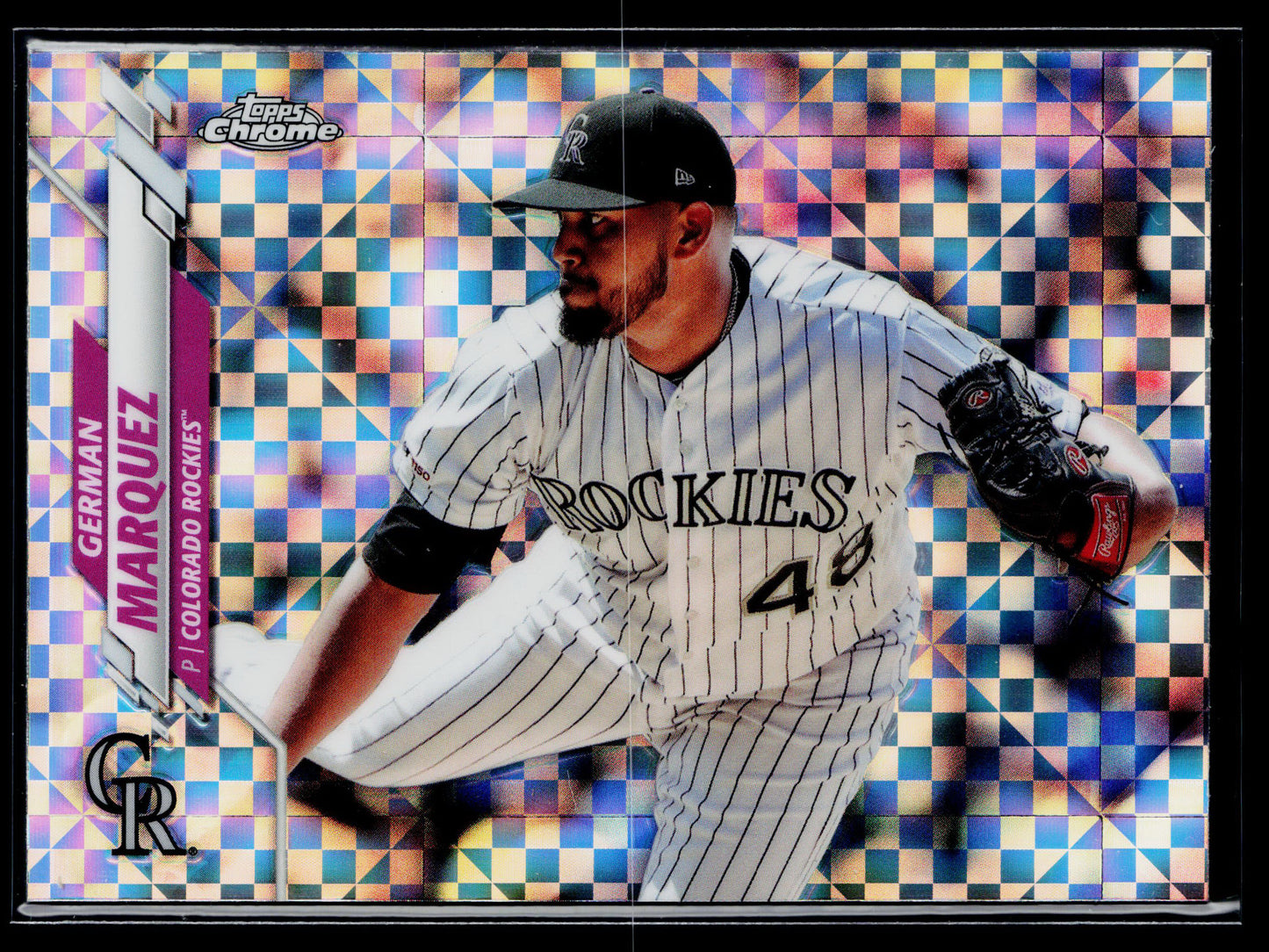2020 Topps Chrome German Marquez X-Fractor Refractor #44