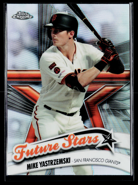 2020 Topps Chrome Mike Yastrzemski Future Stars #FS-5