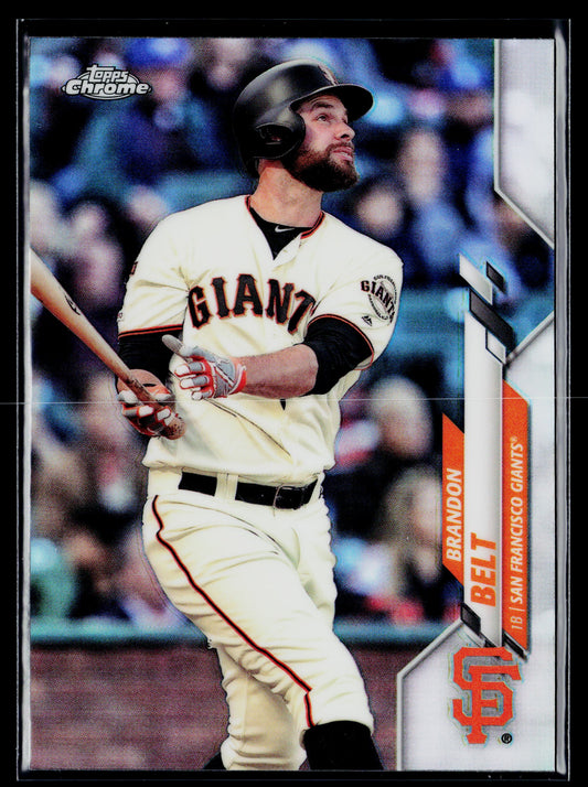 2020 Topps Chrome Brandon Belt Refractor #147